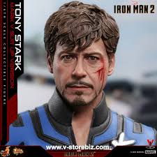 Hot Toys MMS599 Iron Man 2 Tony Stark (Mark V Suit up Version)