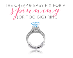 How To Keep Wedding Ring From Spinning The 1 Cheap Easy Fix Big Wedding Rings Wedding Rings Engagement Wedding Rings