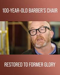Expert Needed To Restore 100-Year-Old Barber's Chair