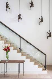 44 Beautiful And Unique Stair Design Ideas For Home Staircase Wall Decor Stair Wall Decor Modern Wall Decor
