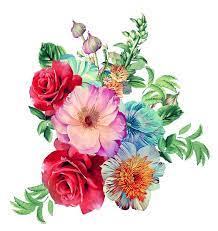 Png Flower Textile Design Digital Flowers Flower Png Images Botanical Flowers