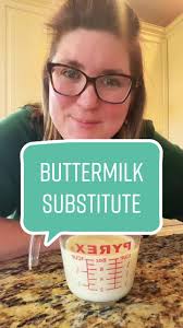 I needed a dairy free buttermilk substitute for a bread recipe that called  for 1 cup! My best friend was saying she usually uses a substitute anyways  because she hates buying a whole carton of ...
