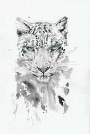 Original Watercolor Painting Of Leopard Leopard Watercolor Animal Art Art