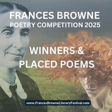 It's an absolute honour to be a member of the Frances Browne Literary  Festival committee. I was unable to attend this beautifully generous  festival this year, so I was delighted to find