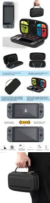 Bags Skins And Travel Cases 171831 Nintendo Switch Case And Tempered Glass Screen Protec With Images Nintendo Switch Case Tempered Glass Screen Protector Screen Protector