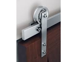 Some types slide into a space in the parallel wall in the direction of travel. Industrial Style Sliding Door Hardware Brio