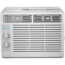 If you are ready to beat the heat and one of the most important features for you is a low noise output, we have already done much of the work for you. Emerson Quiet Kool 150 Sq Ft Window Air Conditioner 115 Volt 5000 Btu In The Window Air Conditioners Department At Lowes Com