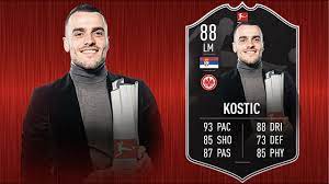 Fifa 21 squad builder with filip,select the best fut team with filip in! Fifa 21 Filip Kostic 88 Potm Player Review I Fifa 21 Ultimate Team Youtube