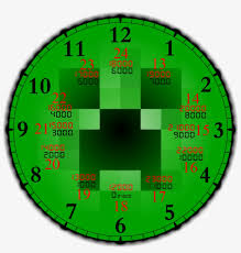 First, you make a cross out of the blocks and then make a circle around that using the image generated by the circle generator as a reference. A Clock Reference I Made To Help Understand Minecraft Clock Template Png Image Transparent Png Free Download On Seekpng