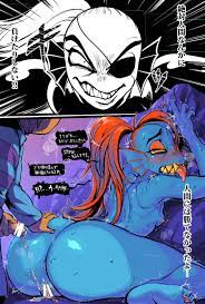 Undertale Undyne X Frisk Porj