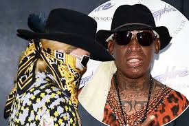 Born dennis keith rodman on 13th may, 1961 in trenton, new jersey, he is. Madonna Hides Face After Dennis Rodman Claimed She Offered Him 20million To Impregnate Her Mirror Online