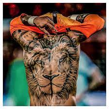 The dutch footballer memphis depay channelled the lion within him by getting a full face of a lion tattooed that covers his whole back. Happy Birthday Memphis Depay His The Football Arena Facebook
