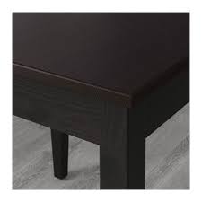 Lerhamn Stol Czarnobraz Berlin Ikea Tisch Schwarzbraun I Tisch
