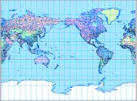 The central meridian is oriented between the 150° and 180° east, giving the world maps a special look. Pacific Centered World Digital Vector Maps Download Editable Illustrator Pdf Vector Map Of Pacific Centered World