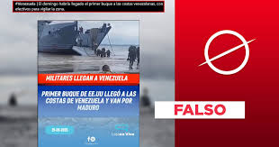 Este video no muestra desembarco de marines de Estados Unidos en costas de  Venezuela