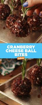 Cranberry Cheese Ball Bites Are Perfect For The Holidays Recipe In 2020 Cheese Ball Bites Cranberry Cheese Cheese Ball Bites Recipe