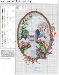 Pattern includes a pdf pattern, black and white symbols with dmc colors map a pdf pattern. 180 Cross Stitching Seasons Ideas Cross Stitching Cross Stitch Cross Stitch Patterns