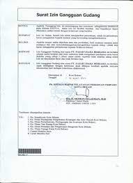 Jika kamu merasa ingin mengundurkan diri dari pekerjaan kamu saat ini, maka tidak ada salahnya untuk belajar membuat surat pengunduran diri. Contoh Surat Izin Gangguan Ho Pdf Contoh Seputar Surat