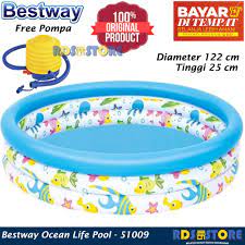 Beli kolam renang untuk bayi online berkualitas dengan harga murah terbaru 2021 di tokopedia! Bestway Kolam Renang Anak Kolam Mandi Bola Bestway 51008 51009 Shopee Indonesia