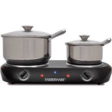 Check spelling or type a new query. Farberware Royalty 1800 W Double Burner Black Electric Cooktop 1 Each Walmart Com Walmart Com