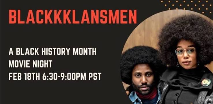 BSU & BCLA History Department BlacKkKlansman Movie Night - Loyola Marymount  University Newsroom