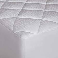 Cannon White Square Pattern Ultimate Protection Waterproof Mattress Pad Queen Mattress Pad Waterproof Mattress Pad Mattress