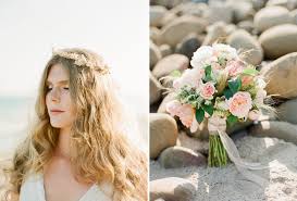 I always thought silk flowers looked incredibly tacky. Bohemian Beach Wedding Inspiration