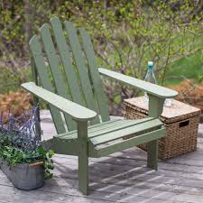 Sage Green Wood Adirondack Chair For Outdoor Patio Garden Deck Patio Garden Wood Adirondack Chairs Outdoor Patio Decor