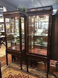 A curio is a small object that's unusual, novel, or interesting, typically one that's part of a collection of other such objects. Cabinets Cupboards Vintage Curio Cabinets Vatican