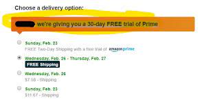 There are dozens of benefits included with amazon prime, which makes it one of the best subscriptions to have. Anyone Seen This Buyername We Re Giving You A 30 Day Free Trial Of Prime Selling On Amazon Amazon Seller Forums