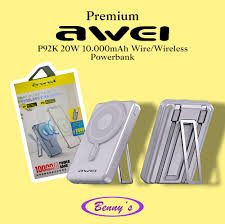 Benny's - AWEI P92K 20W WIRELESS POWER BANK PRICE SRD 1200 | Facebook