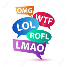 Some people use lmao just as they do with lol ( laugh out loud ), they type it in with a straight face or with some air passing out their nasal passageway. Chat Words Lol Omg Wtf Rofl Lmao Internet Slang Royalty Free Cliparts Vectors And Stock Illustration Image 76171322