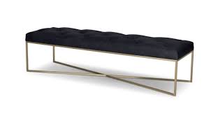 Tablet Charme Black Rectangular Ottoman Ottomans Article Modern Mid Century And Scandinavian Furniture Furniture All Modern Furniture Ottoman