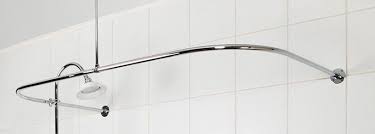 D Shaped Shower Curtain Rod Suspended From Ceiling Http Www Portlandvintageplumbing Com Wp Content Uploads 408l1 Jpg Badevaerelse