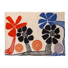 Alexander Calder Flowers Aubusson Tapestry Alexander Calder Art Tapestry
