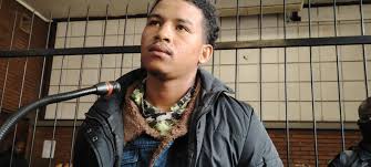 Regan Collis, a 23-year-old alleged gangster, appeared in the Boksburg magistrate's court on Wednesday after being arrested in connection with the murders of four people in Reiger Park, Boksburg. https://tinyurl.com/mtv5r2w5