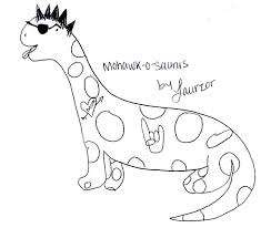 There are tons of great resources for free printable color pages online. Draw A Dinosaur Day Coloring Library