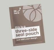 Custom 3 Side Seal Pouches