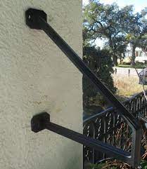 It has 5 1/4 x 2 1/2 brackets at the top and bottom which add stability and strength. Pin On Porch