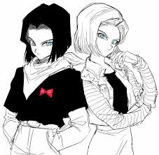 人造人間17号18号 ドラゴンボール イラスト 18号 ドラゴンボール ドラゴンボール
