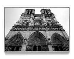 Notre Dame Print Black And White Travel Photography Paris Etsy Notre Dame Paris Architecture Architecture Photography
