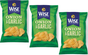 Starting with a golden crisp wise potato chip, the tangy taste of . Wise Overseas Foods Onion Garlic Flavored 8 75 Bags Potato Chips Oz