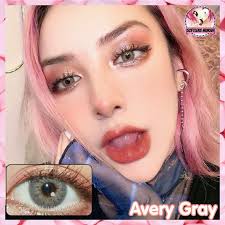 AVERY GRAY softlens arabian terang abu abu