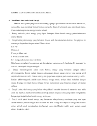 Energi listrik yang diubah menjadi cahaya memang sangat membantu dalam kehidupan. Doc Energi Dan Manfaatnya Bagi Manusia Rosidah Fatmawati Academia Edu