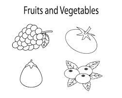 Maybe you would like to learn more about one of these? Vegetables Coloring Pages For Kids Printable Drawing With Crayons