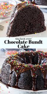 Chocolate Bundt Cake Recipe Chocolate Bundt Cake Savoury Cake Fudgy Chocolate