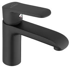 Maybe you would like to learn more about one of these? Bathroom Basin Mixer Single Lever Tap Black Powder Coated