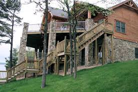 A frame house plans with walkout basement. Is A Slab Or Basement Best For My Log Home Real Log Homes