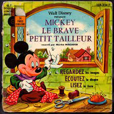 mickey le brave petit tailleur raconte par marthe mercadier l oreille cassee dessin livre de couleurs parmi nous