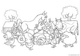 The kid just directs his emotions outward and makes his own world more colorful. Farm Coloring Pages For Kids The Gang Of Naughty Animals At The Farm 2021 Coloring4free Coloring4free Com